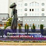Прожиточный минимум в Ростовской области в 2018 году