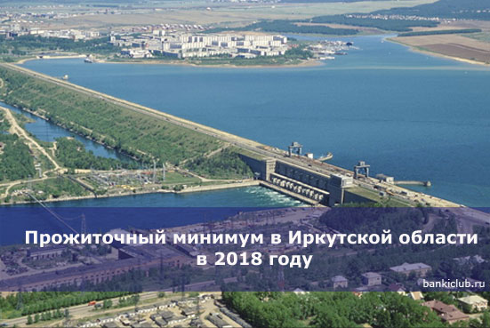 Прожиточный минимум в Иркутской области в 2018 году