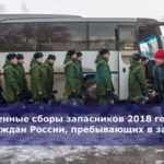 Военные сборы запасников 2018 года – граждан России, пребывающих в запасе
