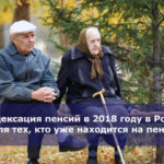 Индексация пенсий в 2018 году в России для тех, кто уже находится на пенсии