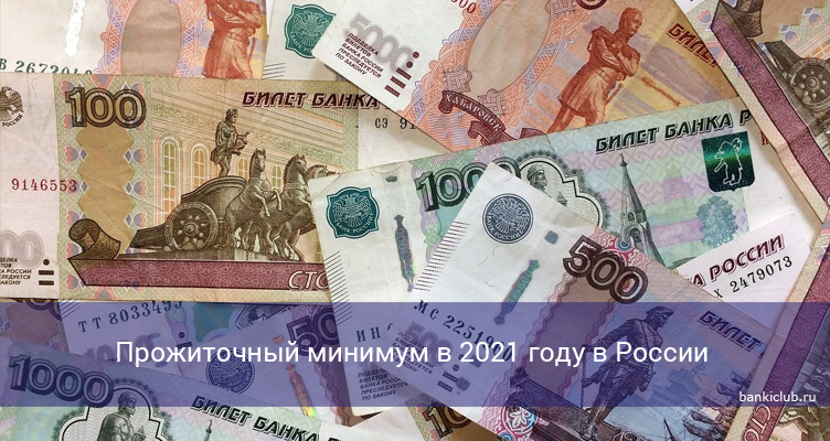 Прожиточный минимум в 2021 году в России
